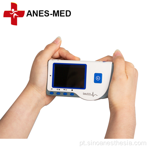 ANES Marca Easy ECG Monitor Máquina Coração